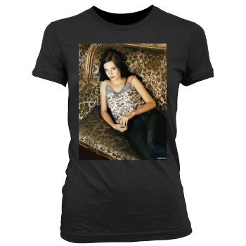 Eva Green Women's Junior Cut Crewneck T-Shirt