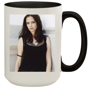 Eva Green 15oz Colored Inner & Handle Mug