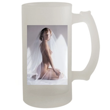 Eva Herzigova 16oz Frosted Beer Stein