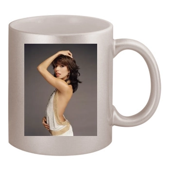 Eva Longoria 11oz Metallic Silver Mug