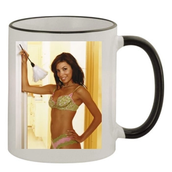 Eva Longoria 11oz Colored Rim & Handle Mug