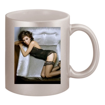 Eva Longoria 11oz Metallic Silver Mug