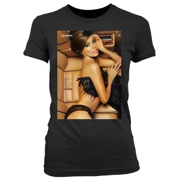 Eva Longoria Women's Junior Cut Crewneck T-Shirt