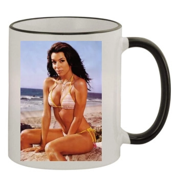 Eva Longoria 11oz Colored Rim & Handle Mug