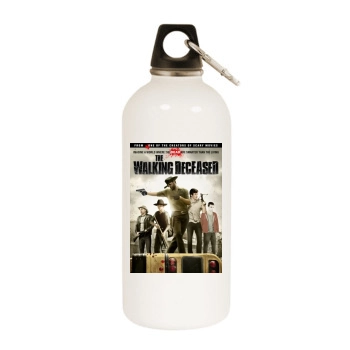 Walking with the Dead (2015) White Water Bottle With Carabiner