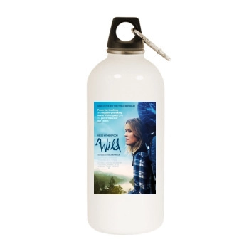 Wild (2014) White Water Bottle With Carabiner