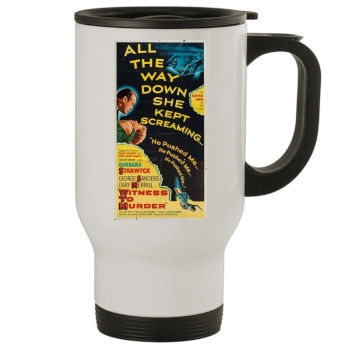 Witness to Murder (1954) Stainless Steel Travel Mug