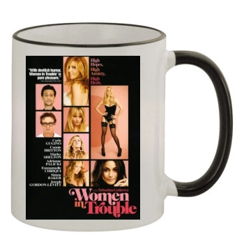 Women in Trouble (2009) 11oz Colored Rim & Handle Mug
