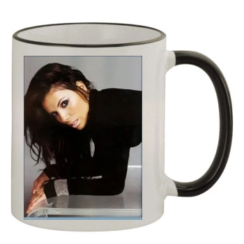 Eva Longoria 11oz Colored Rim & Handle Mug