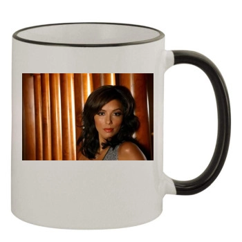 Eva Longoria 11oz Colored Rim & Handle Mug