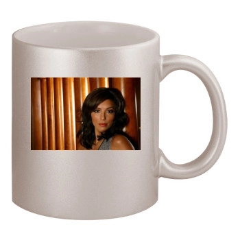 Eva Longoria 11oz Metallic Silver Mug