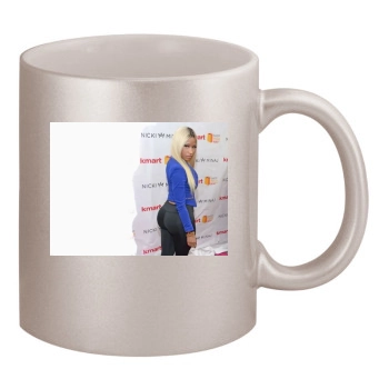 Nicki Minaj 11oz Metallic Silver Mug