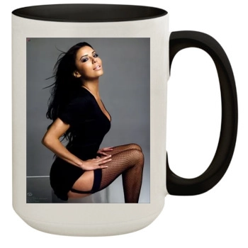 Eva Longoria 15oz Colored Inner & Handle Mug