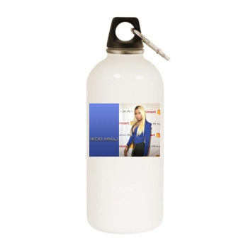 Nicki Minaj White Water Bottle With Carabiner