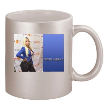 Nicki Minaj 11oz Metallic Silver Mug