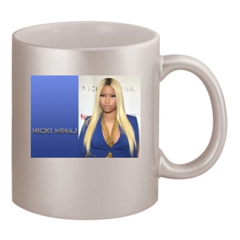 Nicki Minaj 11oz Metallic Silver Mug