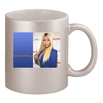 Nicki Minaj 11oz Metallic Silver Mug