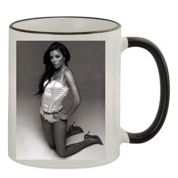 Eva Longoria 11oz Colored Rim & Handle Mug