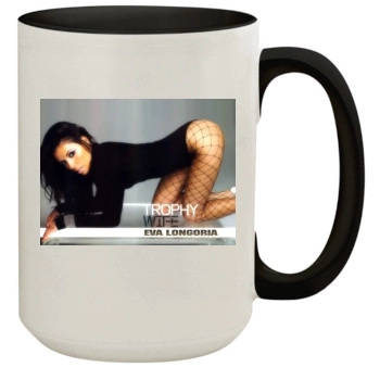 Eva Longoria 15oz Colored Inner & Handle Mug