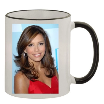 Eva Longoria 11oz Colored Rim & Handle Mug