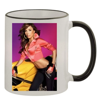 Eva Longoria 11oz Colored Rim & Handle Mug