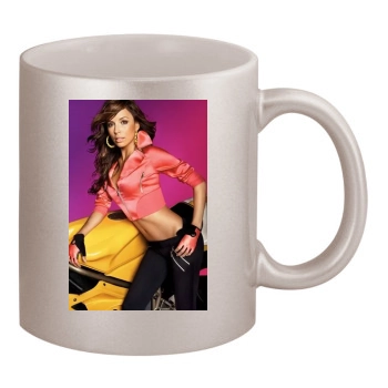 Eva Longoria 11oz Metallic Silver Mug