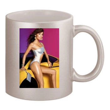 Eva Longoria 11oz Metallic Silver Mug