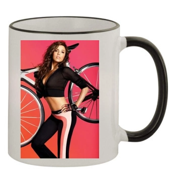 Eva Longoria 11oz Colored Rim & Handle Mug