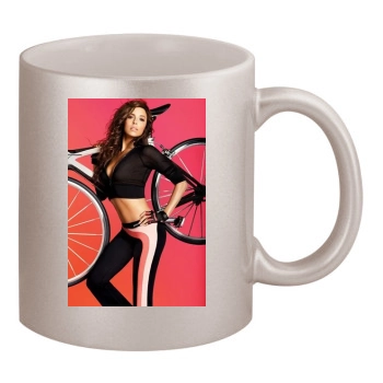 Eva Longoria 11oz Metallic Silver Mug