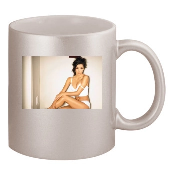 Eva Longoria 11oz Metallic Silver Mug