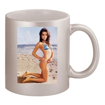 Eva Longoria 11oz Metallic Silver Mug