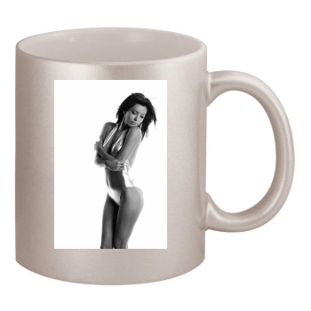 Eva Longoria 11oz Metallic Silver Mug