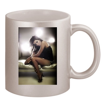 Eva Longoria 11oz Metallic Silver Mug