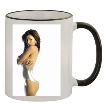 Eva Longoria 11oz Colored Rim & Handle Mug