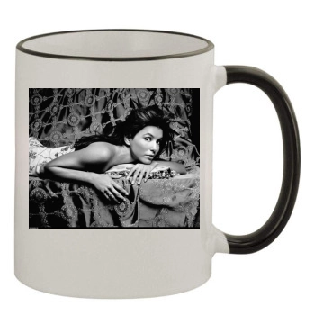 Eva Longoria 11oz Colored Rim & Handle Mug