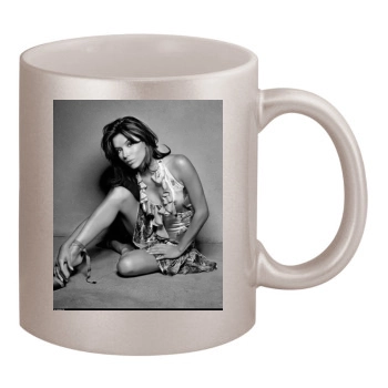 Eva Longoria 11oz Metallic Silver Mug