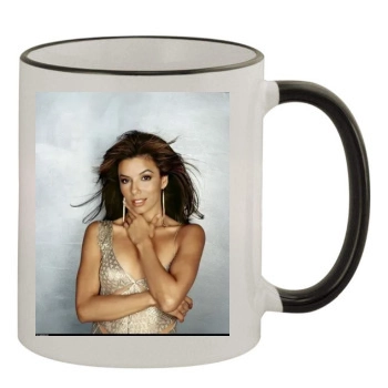 Eva Longoria 11oz Colored Rim & Handle Mug