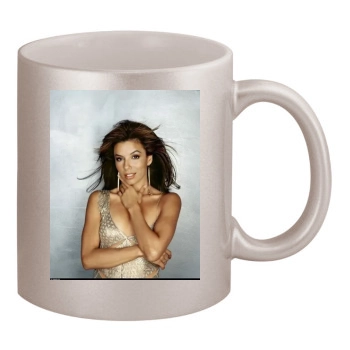 Eva Longoria 11oz Metallic Silver Mug