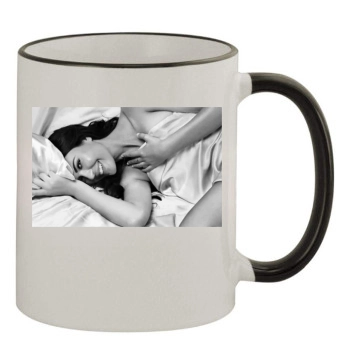 Odette Annable 11oz Colored Rim & Handle Mug