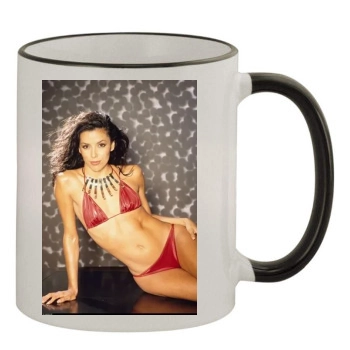 Eva Longoria 11oz Colored Rim & Handle Mug