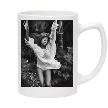 Eva Mendes 14oz White Statesman Mug