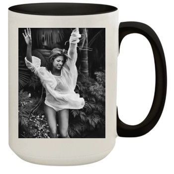 Eva Mendes 15oz Colored Inner & Handle Mug