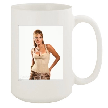 Eva Mendes 15oz White Mug