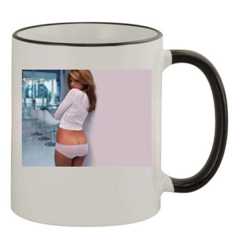 Eva Mendes 11oz Colored Rim & Handle Mug