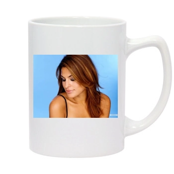 Eva Mendes 14oz White Statesman Mug