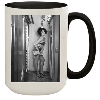 Eva Mendes 15oz Colored Inner & Handle Mug