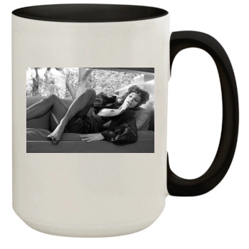 Eva Mendes 15oz Colored Inner & Handle Mug