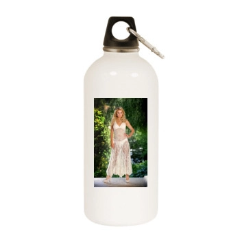 Paris Hilton White Water Bottle With Carabiner