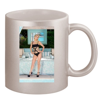 Paris Hilton 11oz Metallic Silver Mug