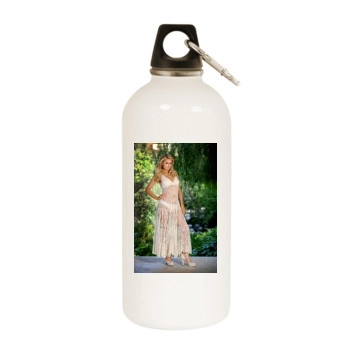 Paris Hilton White Water Bottle With Carabiner